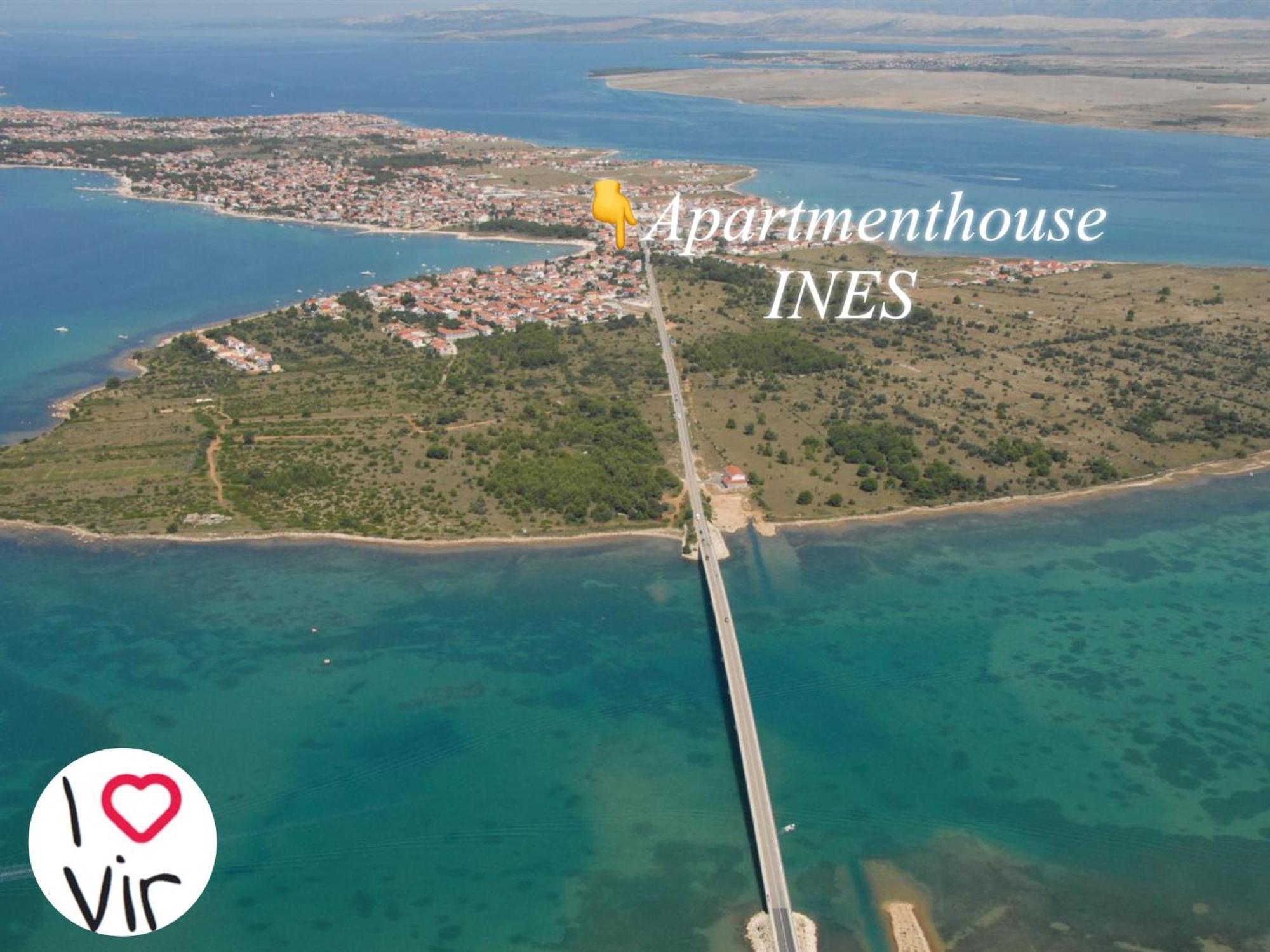 Apartmenthouse Ines Vir Bagian luar foto